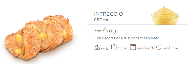 INTRECCIO CREMA GR.90 PZ.70