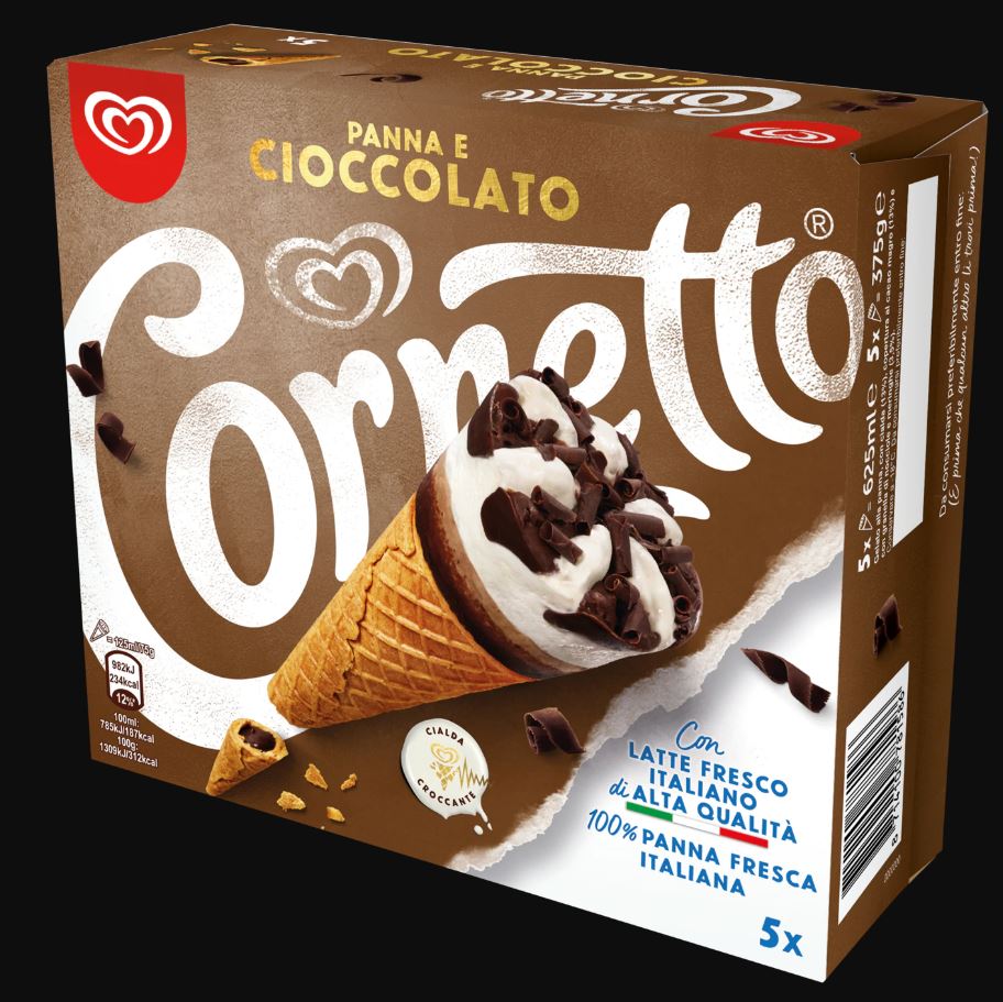 CORNETTO CIOCCOLATO ALGIDA PZ.5