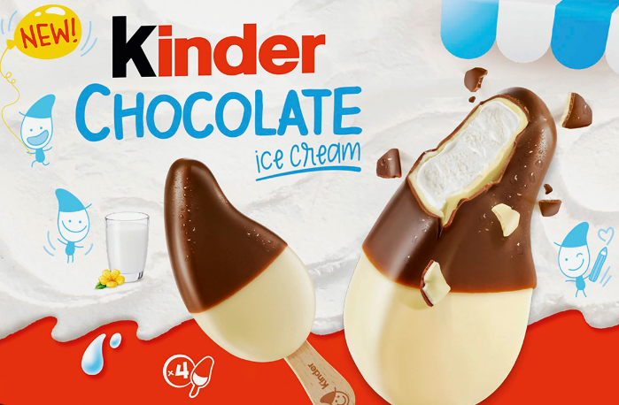 4 KINDER CHOCOLATE STECCO