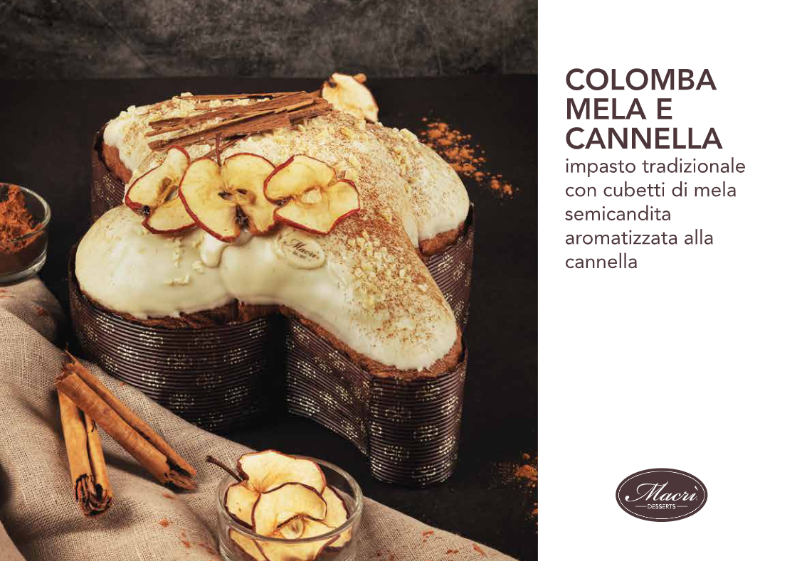 COLOMBA ARTIGIANALE MELA & CANNELLA KG.1