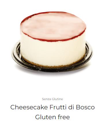 CHEESCAKE FR. DI BOSCO S/Z GLUTINE GR.100 PZ.9